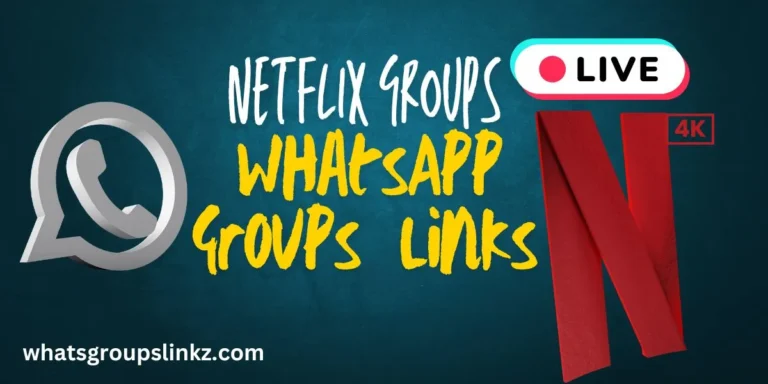 Netflix WhatsApp Groups