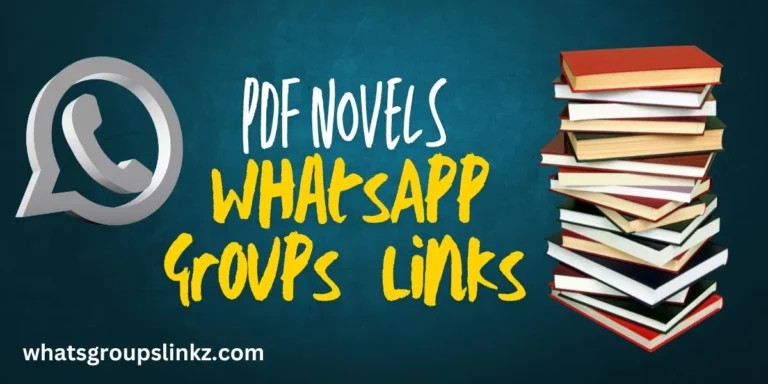 PDF Novels WhatsApp Group Link