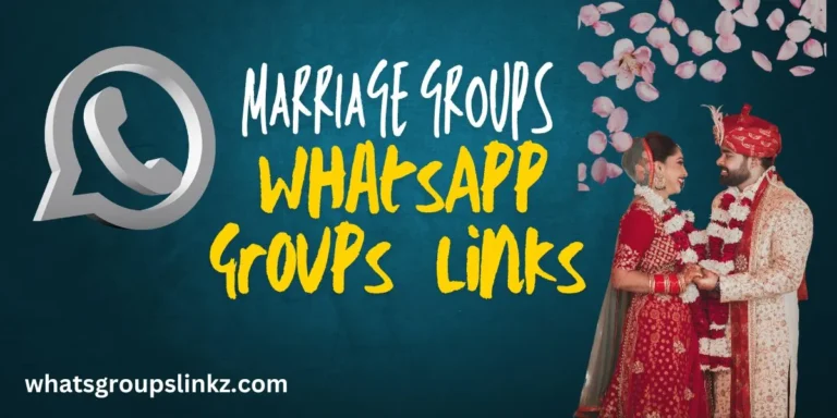 Marriage WhatsApp Group Links