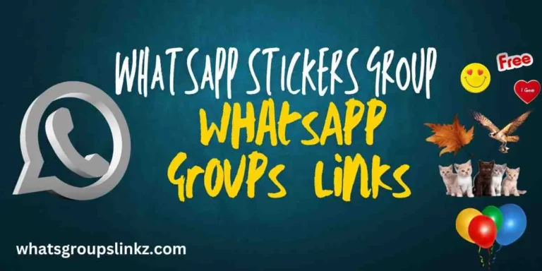 WhatsApp Stickers Group Link